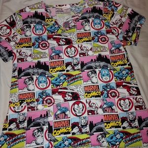 Marvel Scrub Top